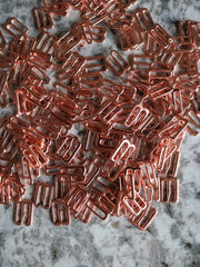 Load image into Gallery viewer, Rose Gold 3/8" (10mm) Bra G-Hooks