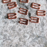 Load image into Gallery viewer, Rose Gold 1/2" (12mm) Bra G-Hooks

