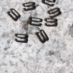 Load image into Gallery viewer, Gunmetal 3/8" (10mm) Bra G-Hooks
