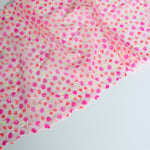Load image into Gallery viewer, Neon Polka Dot 9.25" Wide Stretch Lace
