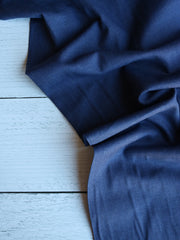 Load image into Gallery viewer, 2YD PRECUT; Navy | Lisbon Brushed Melange Solid | Robert Kaufman
