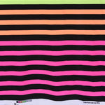 Load image into Gallery viewer, Neon Green/Yellow/Orange/Pink K-Deer Signature Stripe Athletic Nylon/Spandex
