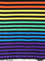 Load image into Gallery viewer, Rainbow K-Deer Signature Stripe Athletic Nylon/Spandex
