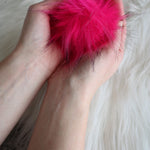 Load image into Gallery viewer, 4" Faux Fur Pom-Pom
