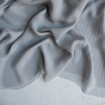 Load image into Gallery viewer, Silver Silky Chiffon
