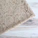 Load image into Gallery viewer, Sand Floral Cotton/Nylon Lace
