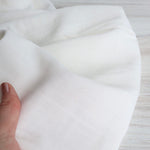 Load image into Gallery viewer, 4YD 18IN REMNANT; Off White Textured Stripe Rayon
