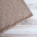 Load image into Gallery viewer, Khaki Granny Square Cotton/Nylon Lace
