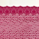 Load image into Gallery viewer, Dark Pink 7.5&quot; Wide Stretch Lace
