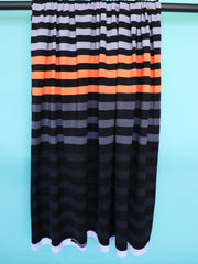 Load image into Gallery viewer, Cloud/Neon Orange/Silver/Lead K-Deer Signature Stripe Athletic Nylon/Spandex
