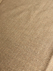 Load image into Gallery viewer, Golden Beige Herringbone Wool Coating