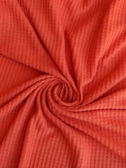 Load image into Gallery viewer, Pumpkin Brushed Waffle Sweater Knit