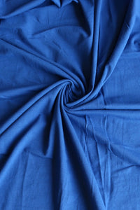 Royal Blue 10oz Cotton Spandex Jersey