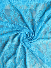 Load image into Gallery viewer, Turquoise Stretch Lace