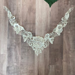 Load image into Gallery viewer, White Collar Applique
