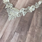 Load image into Gallery viewer, White Collar Applique
