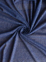 Load image into Gallery viewer, Navy Linen Rib Knit