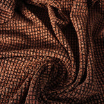 Load image into Gallery viewer, Rose Gold Dazzling Lurex Cube Poly Spandex
