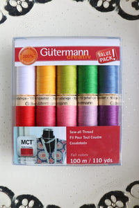 Spring Sew All Polyester Thread 10 Spool Set