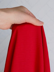 Load image into Gallery viewer, Deep Cherry Red Florence Stretch Woven
