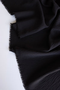 Black Florence Stretch Woven