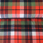 Load image into Gallery viewer, Hot Orange/Navy/Moss Plaid | Mammoth Flannel | Robert Kaufman
