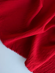 Load image into Gallery viewer, Deep Cherry Red Florence Stretch Woven
