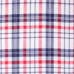 Load image into Gallery viewer, Navy/Red on Ivory Plaid French Terry

