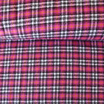 Load image into Gallery viewer, Fuchsia/Black/Ivory Plaid | Mammoth Flannel | Robert Kaufman
