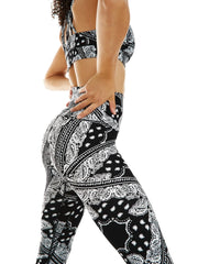 Load image into Gallery viewer, &#39;Poker Face&#39; K-Deer Athletic Nylon/Spandex Tricot
