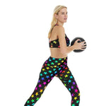 Load image into Gallery viewer, &#39;Lucky Stars&#39; K-Deer Athletic Nylon/Spandex Tricot
