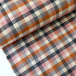 Load image into Gallery viewer, Spice/Navy/Mauve Mini Check | Mammoth Flannel | Robert Kaufman
