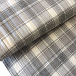 Load image into Gallery viewer, Iron/Ivory Plaid | Mammoth Flannel | Robert Kaufman
