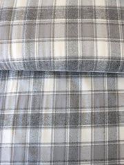 Load image into Gallery viewer, Iron/Ivory Plaid | Mammoth Flannel | Robert Kaufman
