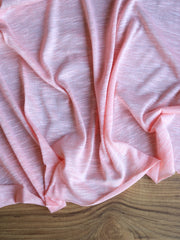 Load image into Gallery viewer, Peach Parfait Copenhagen Melange Twist Jersey