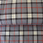 Load image into Gallery viewer, Gray/Ivory/Red Plaid | Mammoth Flannel | Robert Kaufman
