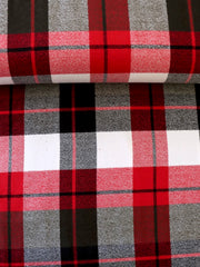 Load image into Gallery viewer, Red/Black/Ivory/Olive Plaid | Mammoth Flannel | Robert Kaufman
