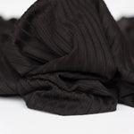 Load image into Gallery viewer, Black 8x3 Yummy Rib Knit
