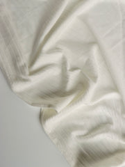 Load image into Gallery viewer, 1YD PRECUT; Ivory 8x3 Yummy Rib Knit