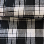 Load image into Gallery viewer, Black &amp; White Plaid | Mammoth Flannel | Robert Kaufman
