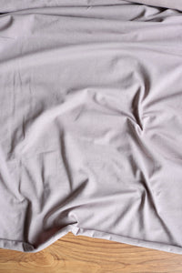 Silver Gray 12oz Cotton Spandex Jersey