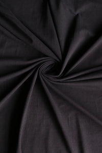 Black 12oz Cotton Spandex Jersey