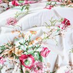 Load image into Gallery viewer, Esme Floral on Ivory Double Brushed Poly
