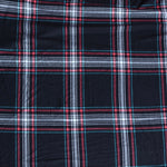 Load image into Gallery viewer, Teal &amp; Poppy Window Pane Plaid Double Brushed Poly
