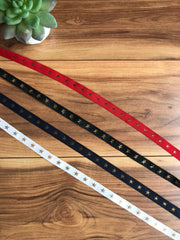 Load image into Gallery viewer, 1/2" Woven Gold Star Tape