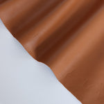 Load image into Gallery viewer, Camel Fleece Backed Vegan Stretch Leather
