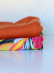 Load image into Gallery viewer, Daylilies &amp; Penny Matte Tricot Swim Bundle | 1/2YD Each
