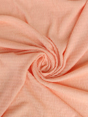 Load image into Gallery viewer, Pastel Peach Smocked Jersey Knit