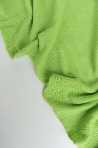 Apple Smocked Jersey Knit