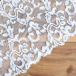 Load image into Gallery viewer, Ivory 9.25&quot; Wide Stretch Lace
